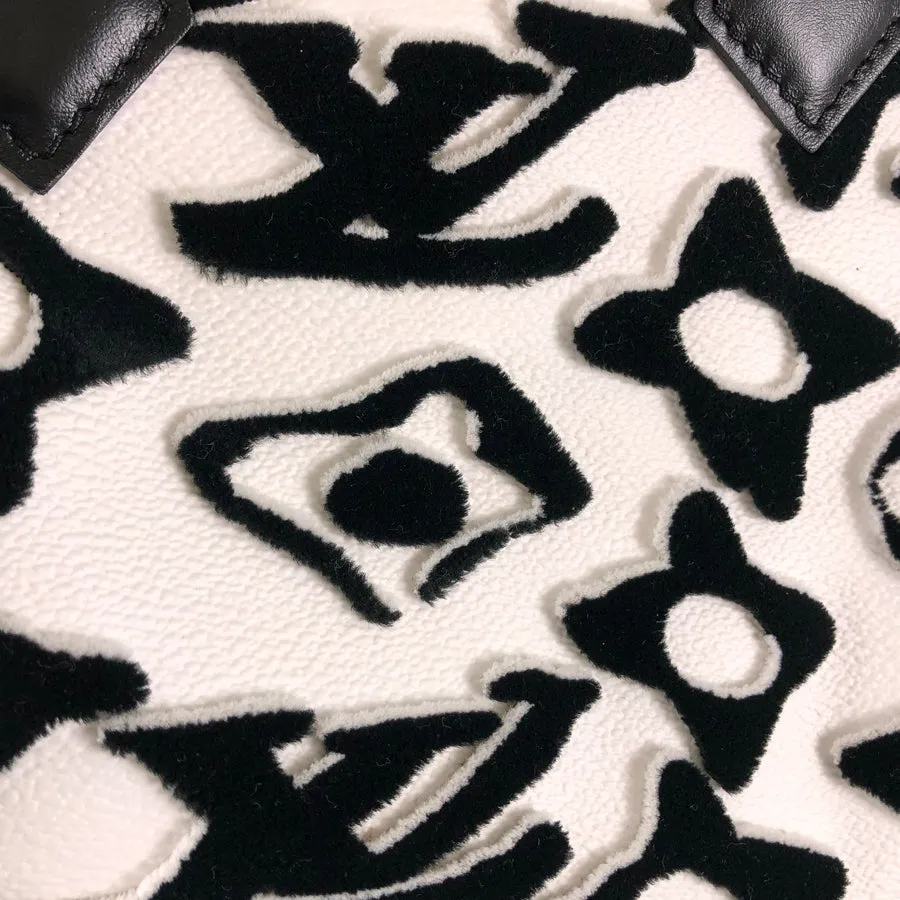 LOUIS VUITTON Monogram Tufted Speedy Bandouliere 25 LV ?? UF Urs Fisher Collaboration 2WAY Shoulder Handbag