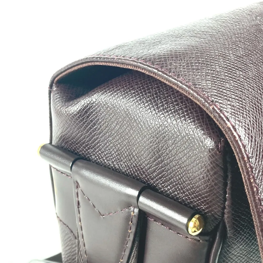 LOUIS VUITTON Shoulder Bag M30826 Taiga Leather purple Taiga Yaranga
