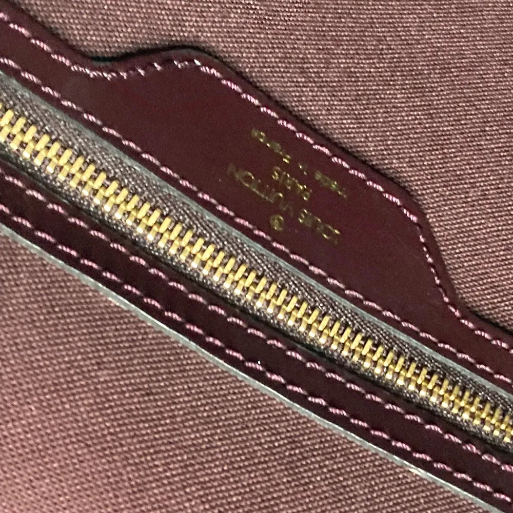 LOUIS VUITTON Shoulder Bag M30826 Taiga Leather purple Taiga Yaranga