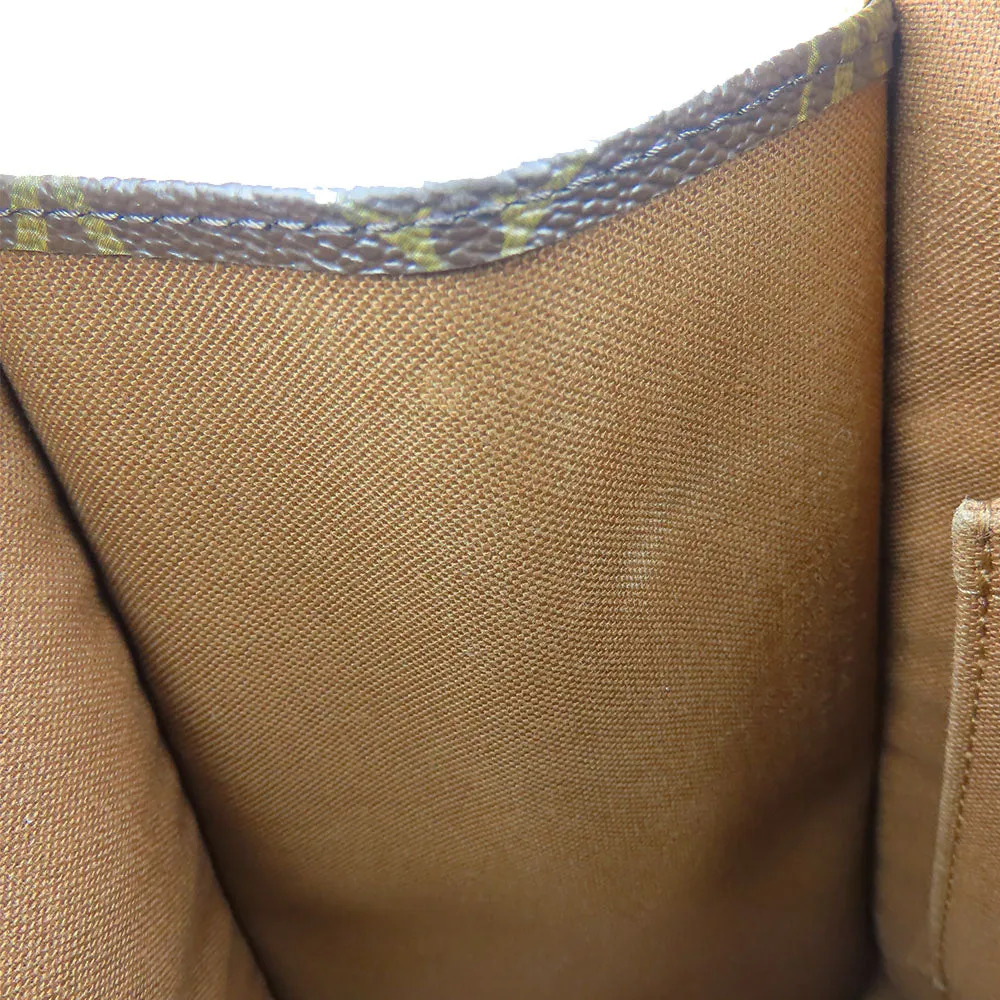 LOUIS VUITTON Shoulder Bag M40007 Monogram Brown Popincourt Haut Women Used