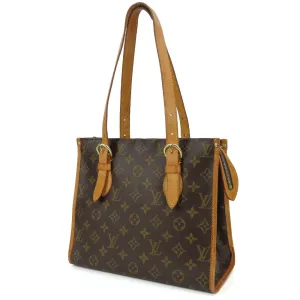 LOUIS VUITTON Shoulder Bag M40007 Monogram Brown Popincourt Haut Women Used