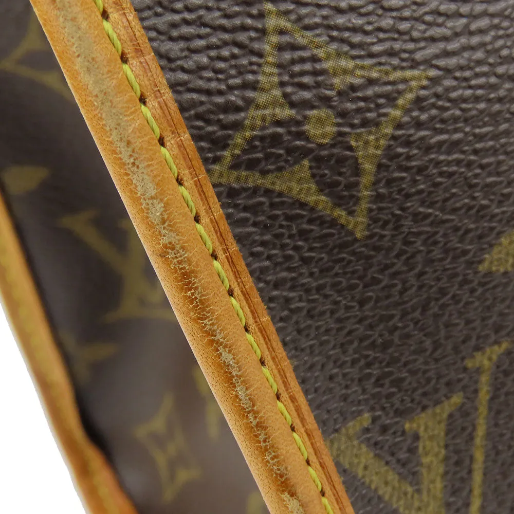 LOUIS VUITTON Shoulder Bag M40007 Monogram Brown Popincourt Haut Women Used