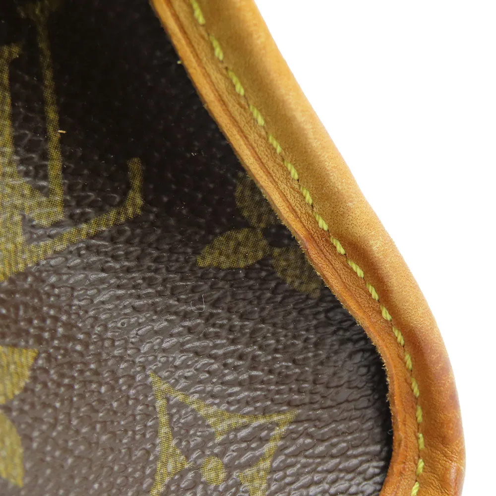 LOUIS VUITTON Shoulder Bag M40007 Monogram Brown Popincourt Haut Women Used