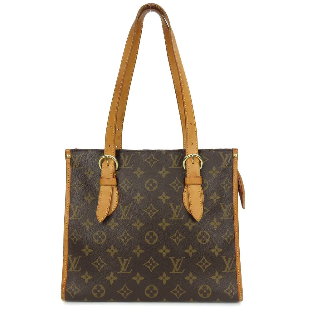 LOUIS VUITTON Shoulder Bag M40007 Monogram Brown Popincourt Haut Women Used