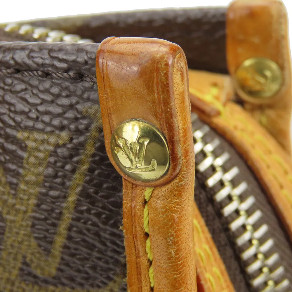 LOUIS VUITTON Shoulder Bag M40007 Monogram Brown Popincourt Haut Women Used