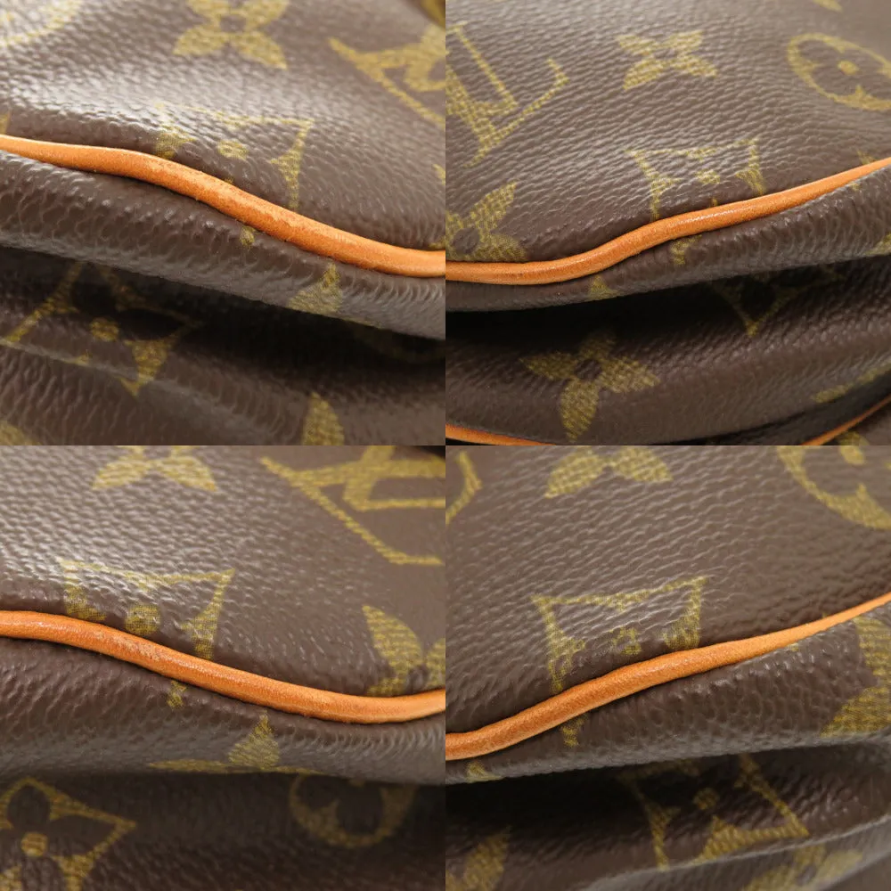 LOUIS VUITTON Shoulder Bag M42256 Monogram canvas Brown Monogram Saumur 30 Women Used
