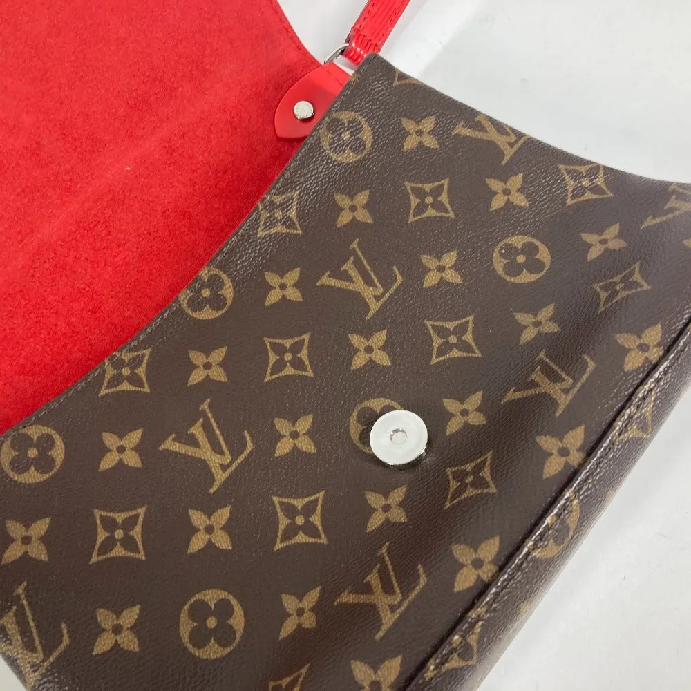 LOUIS VUITTON Shoulder Bag M44031 Epi Leather, Monogram Canvas Red epi monogram Saint-Michel