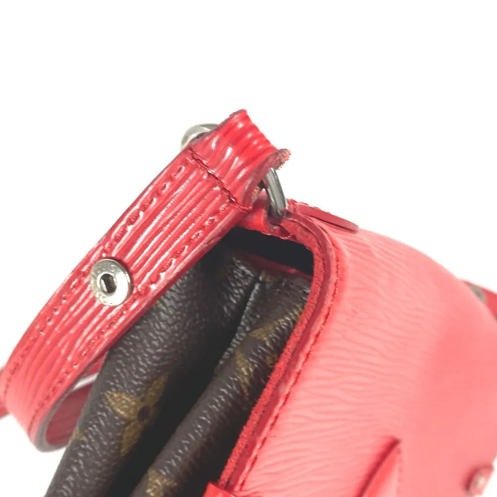 LOUIS VUITTON Shoulder Bag M44031 Epi Leather, Monogram Canvas Red epi monogram Saint-Michel