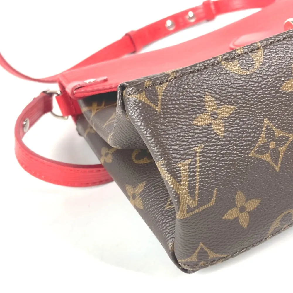 LOUIS VUITTON Shoulder Bag M44031 Epi Leather, Monogram Canvas Red epi monogram Saint-Michel