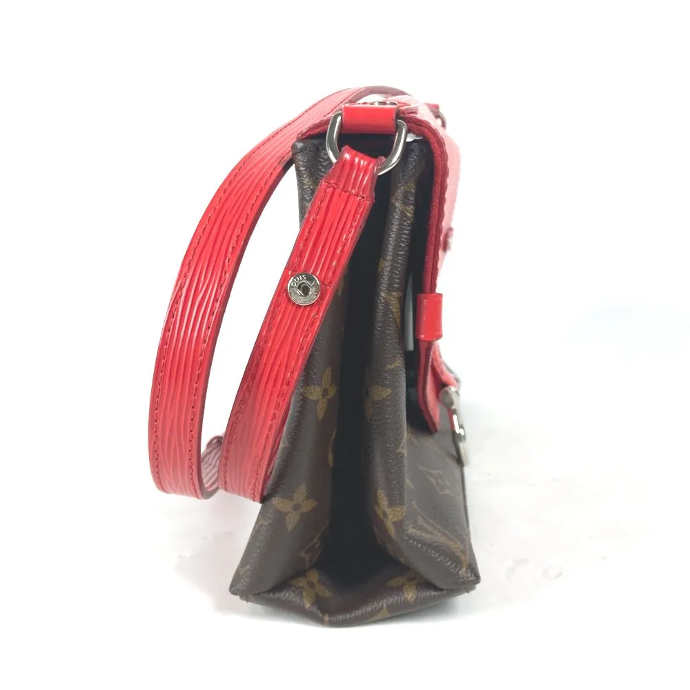 LOUIS VUITTON Shoulder Bag M44031 Epi Leather, Monogram Canvas Red epi monogram Saint-Michel