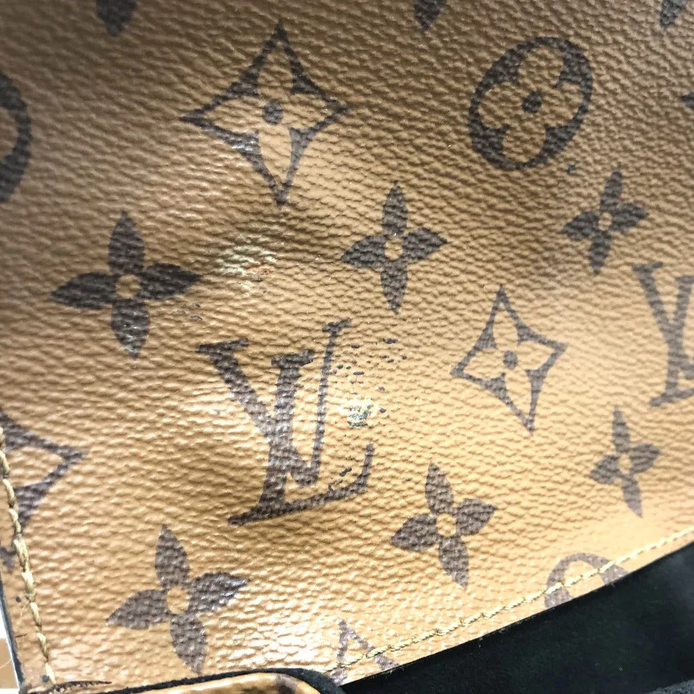 LOUIS VUITTON Shoulder Bag M44876 Monogram reverse canvas Brown Monogram reverse Pochette Metis MM Women Used