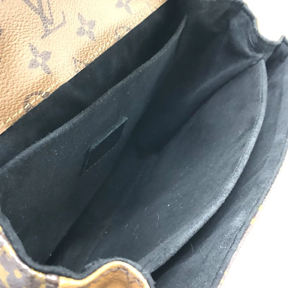 LOUIS VUITTON Shoulder Bag M44876 Monogram reverse canvas Brown Monogram reverse Pochette Metis MM Women Used