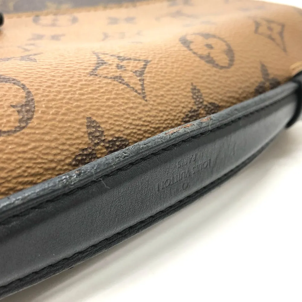 LOUIS VUITTON Shoulder Bag M44876 Monogram reverse canvas Brown Monogram reverse Pochette Metis MM Women Used