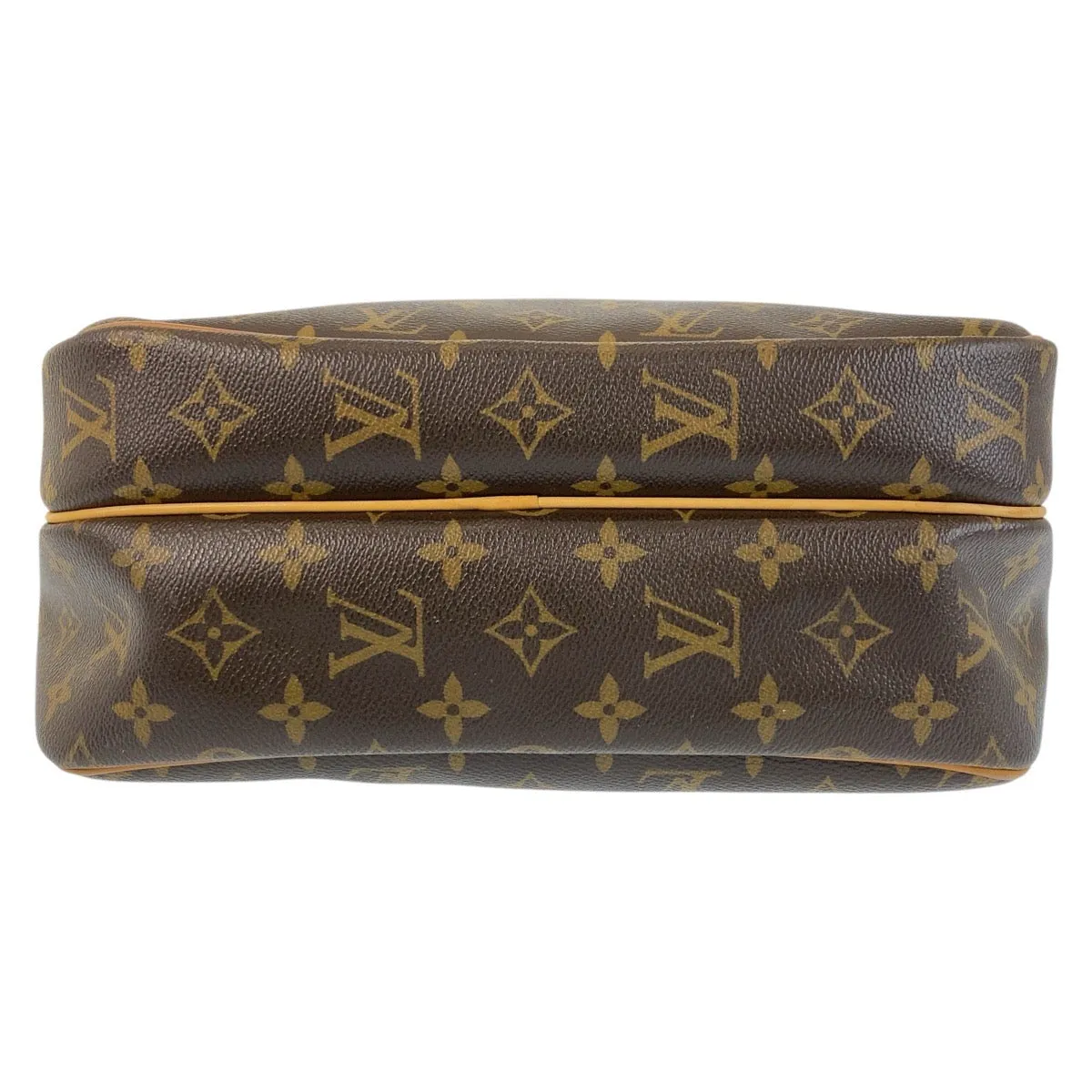 LOUIS VUITTON Shoulder Bag M45254 PVC Brown Gold Metal Shoulder Bag Messenger bag Monogram Reporter PM Women Used