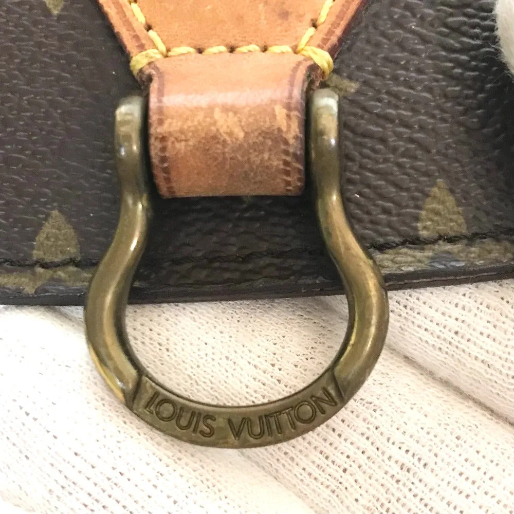 LOUIS VUITTON Shoulder Bag M51244 Monogram canvas Brown Cross body Mini Saint-Cloud