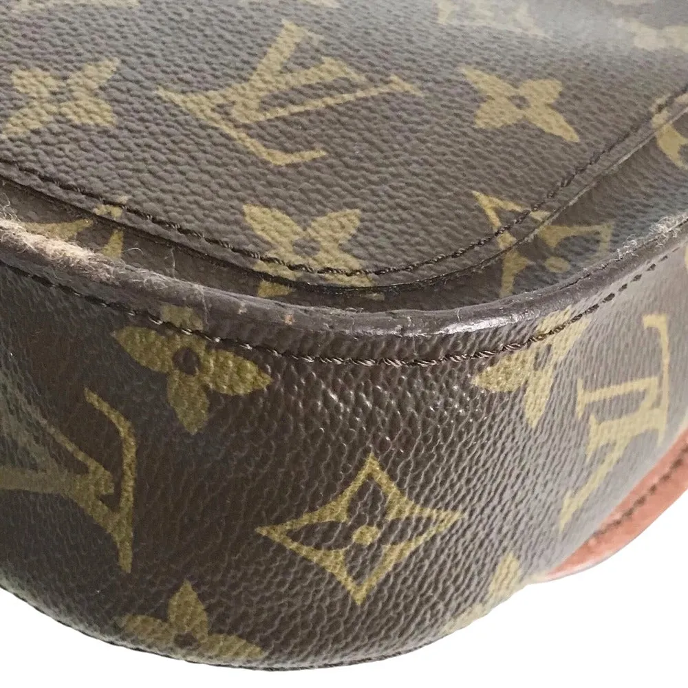 LOUIS VUITTON Shoulder Bag M51244 Monogram canvas Brown Cross body Mini Saint-Cloud