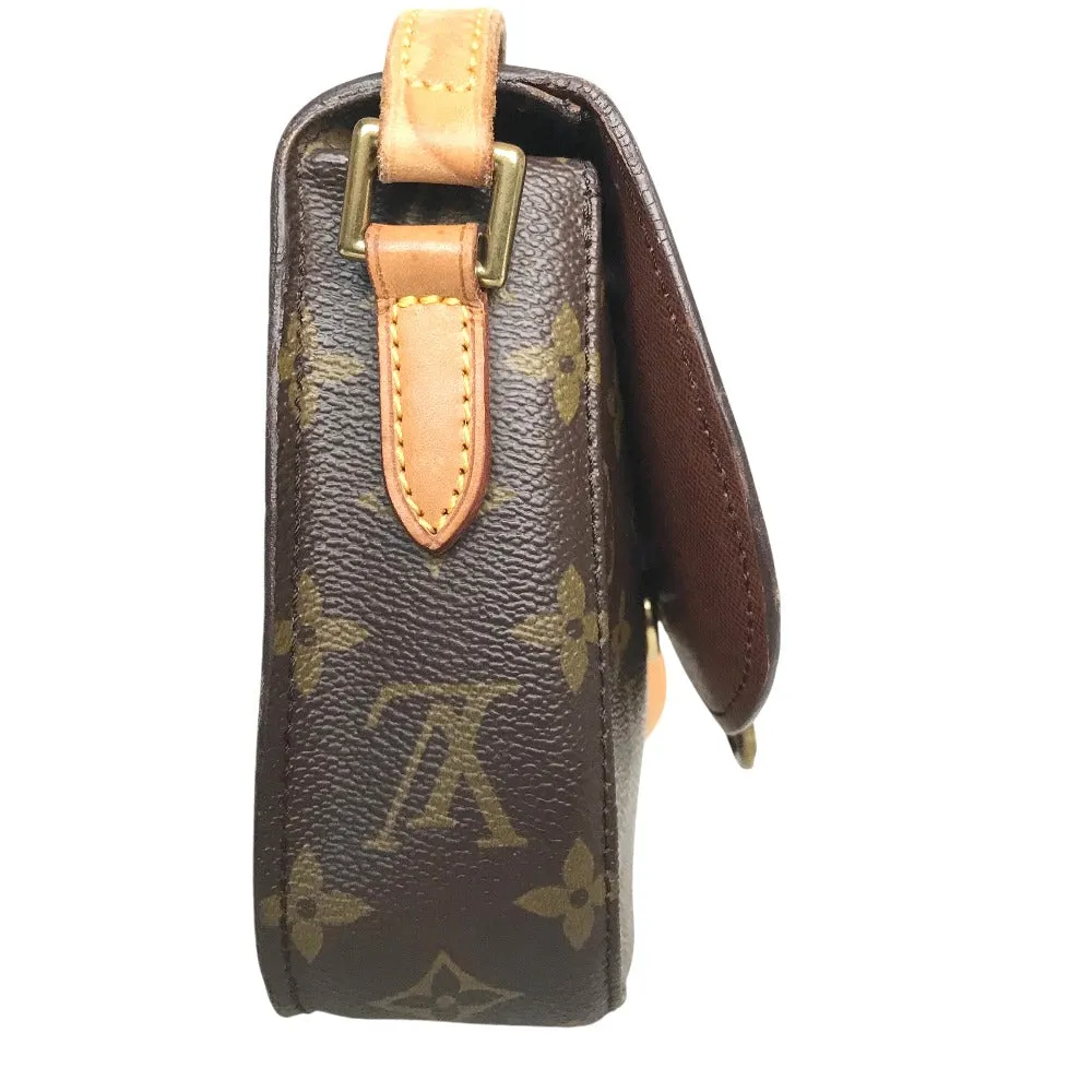 LOUIS VUITTON Shoulder Bag M51244 Monogram canvas Brown Cross body Mini Saint-Cloud