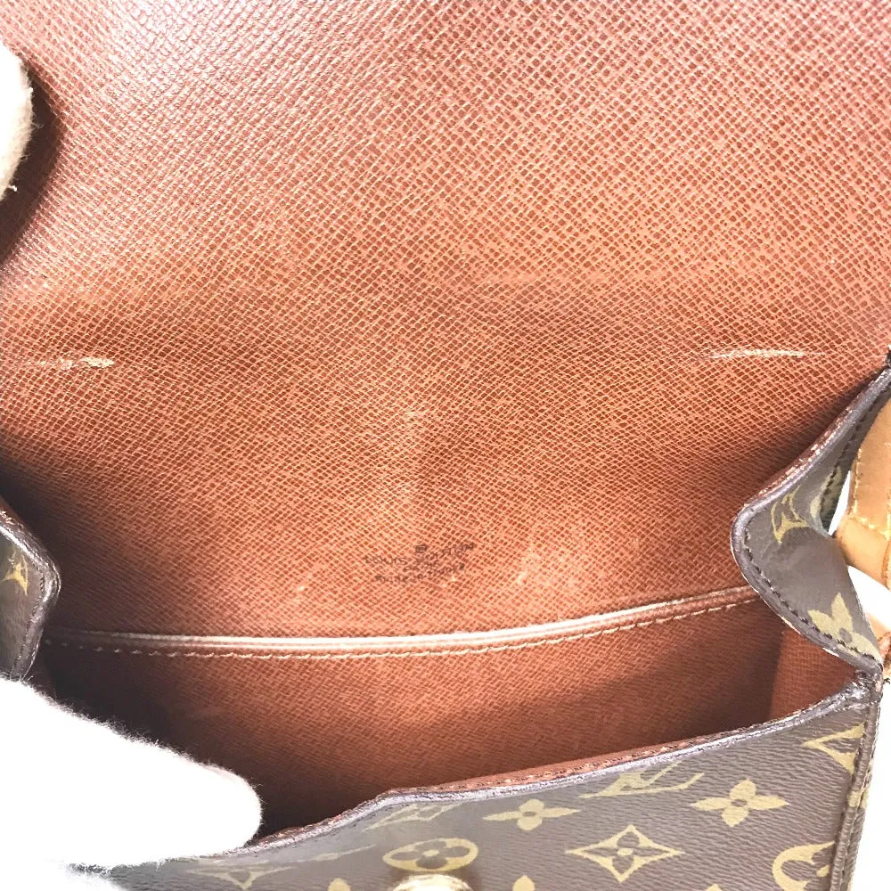 LOUIS VUITTON Shoulder Bag M51244 Monogram canvas Brown Cross body Mini Saint-Cloud