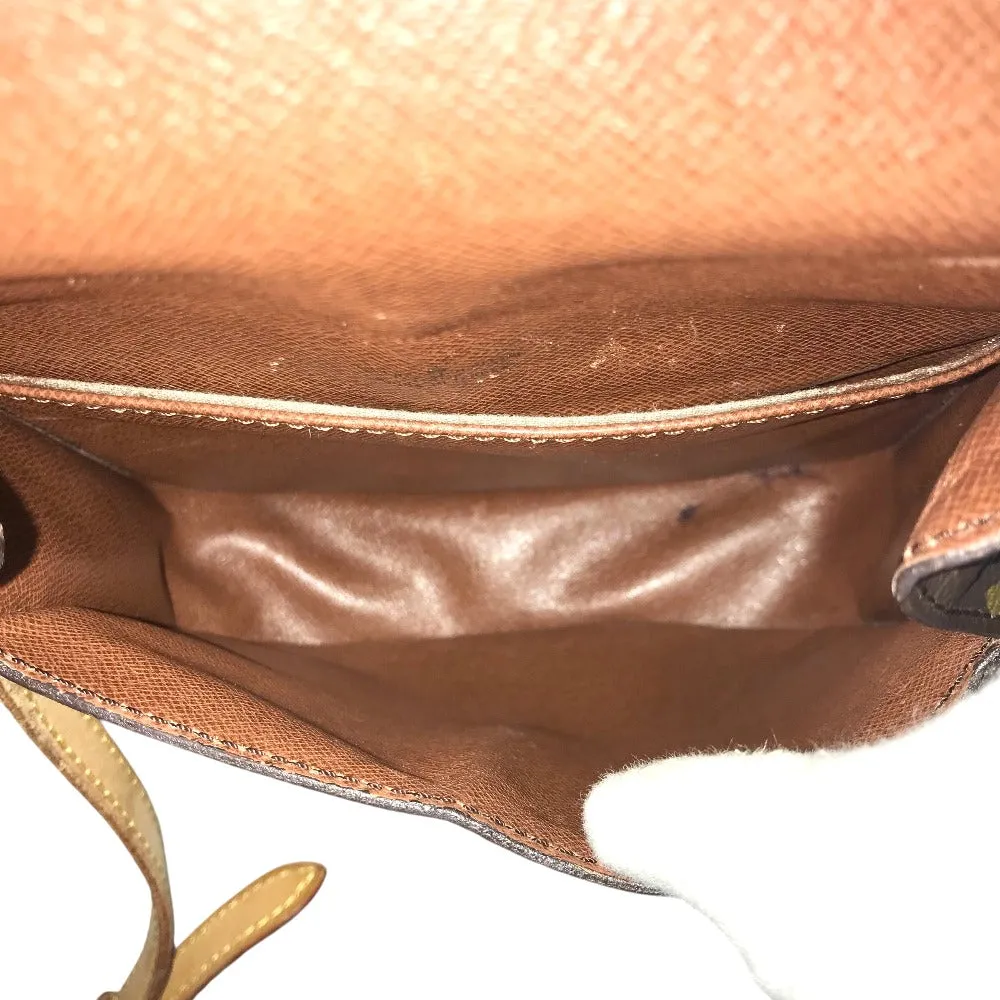 LOUIS VUITTON Shoulder Bag M51244 Monogram canvas Brown Cross body Mini Saint-Cloud
