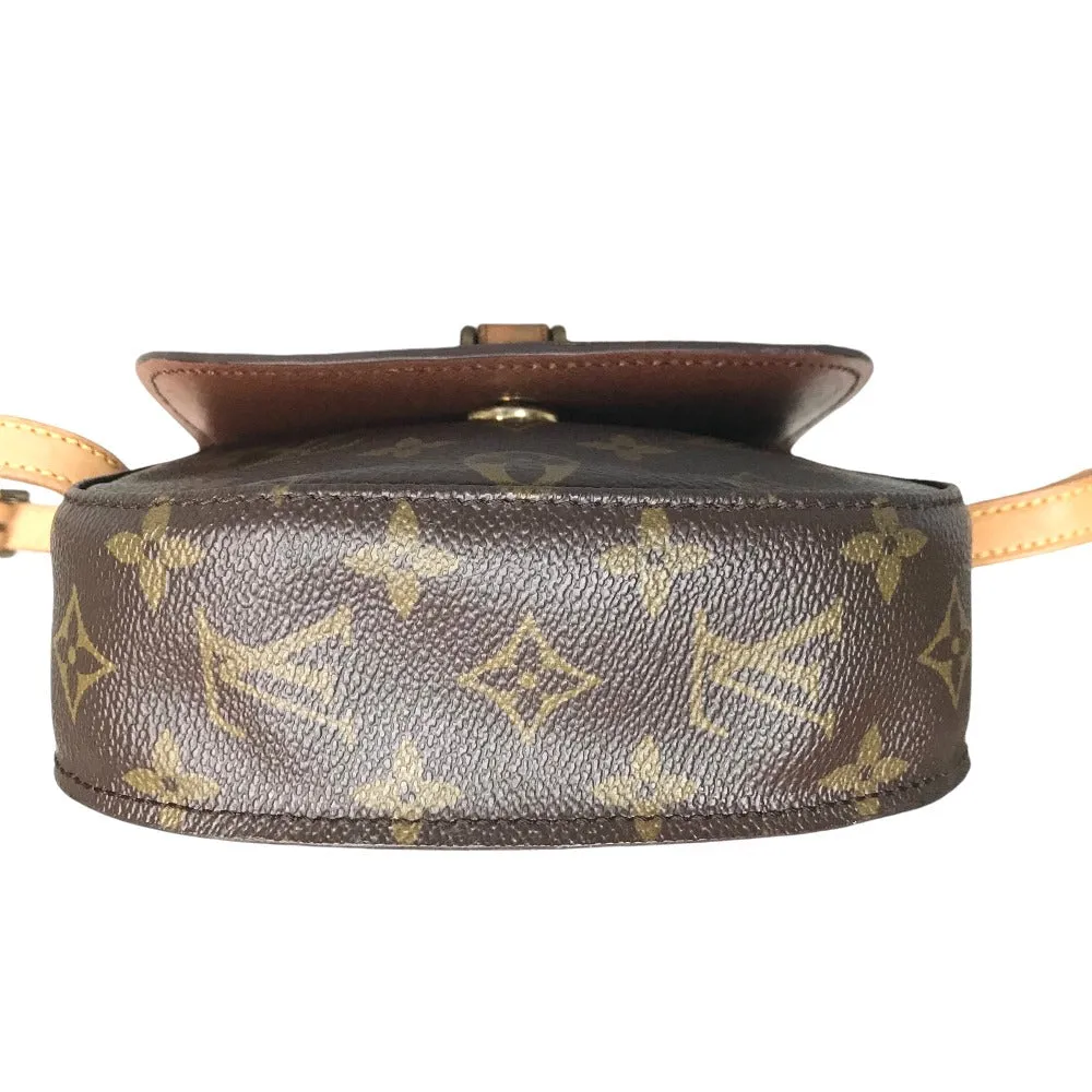 LOUIS VUITTON Shoulder Bag M51244 Monogram canvas Brown Cross body Mini Saint-Cloud