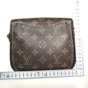 LOUIS VUITTON Shoulder Bag M51244 Monogram canvas Brown Cross body Mini Saint-Cloud