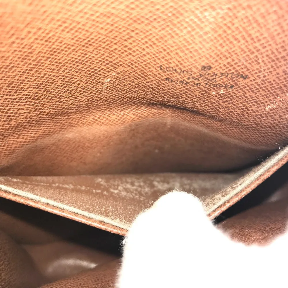 LOUIS VUITTON Shoulder Bag M51244 Monogram canvas Brown Cross body Mini Saint-Cloud