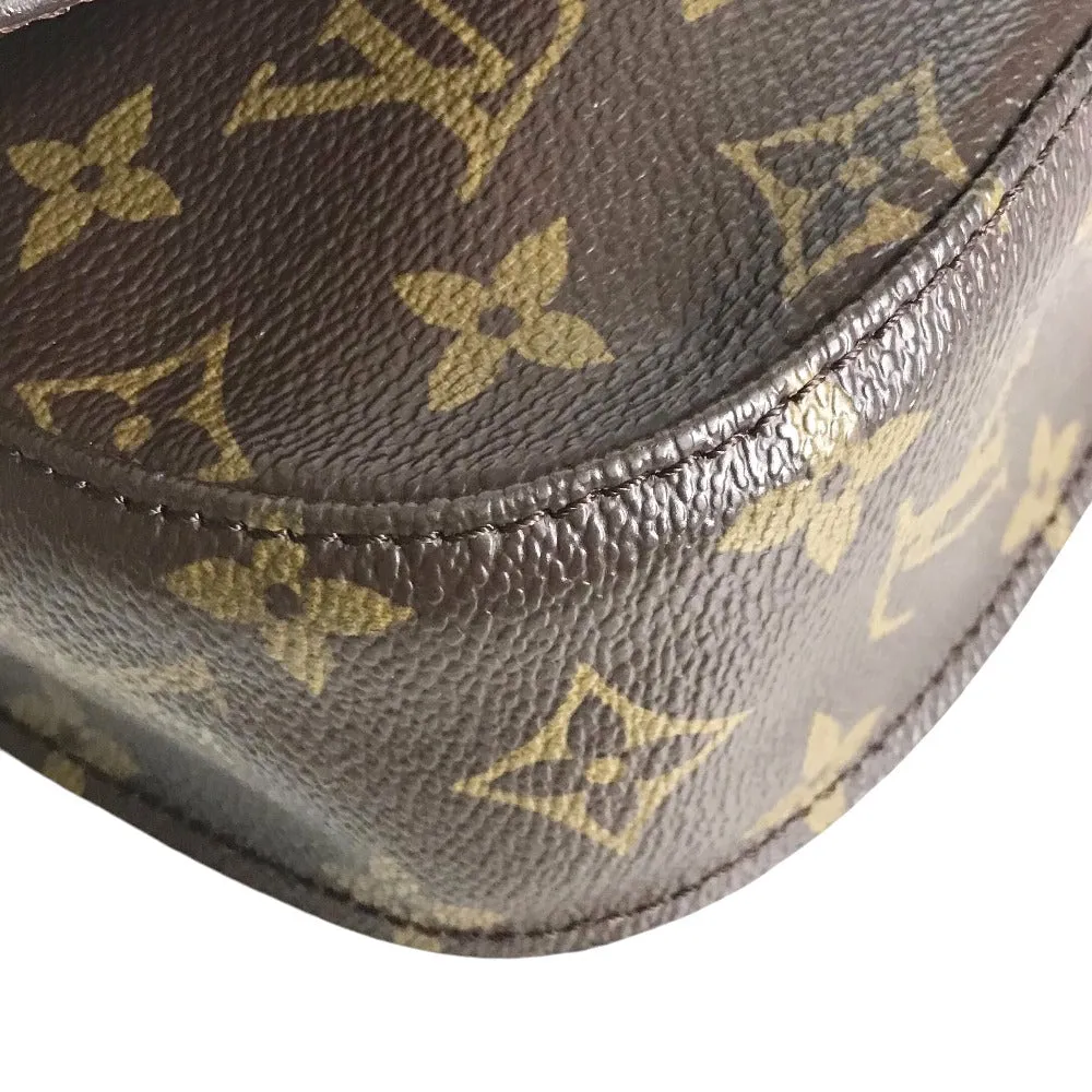 LOUIS VUITTON Shoulder Bag M51244 Monogram canvas Brown Cross body Mini Saint-Cloud