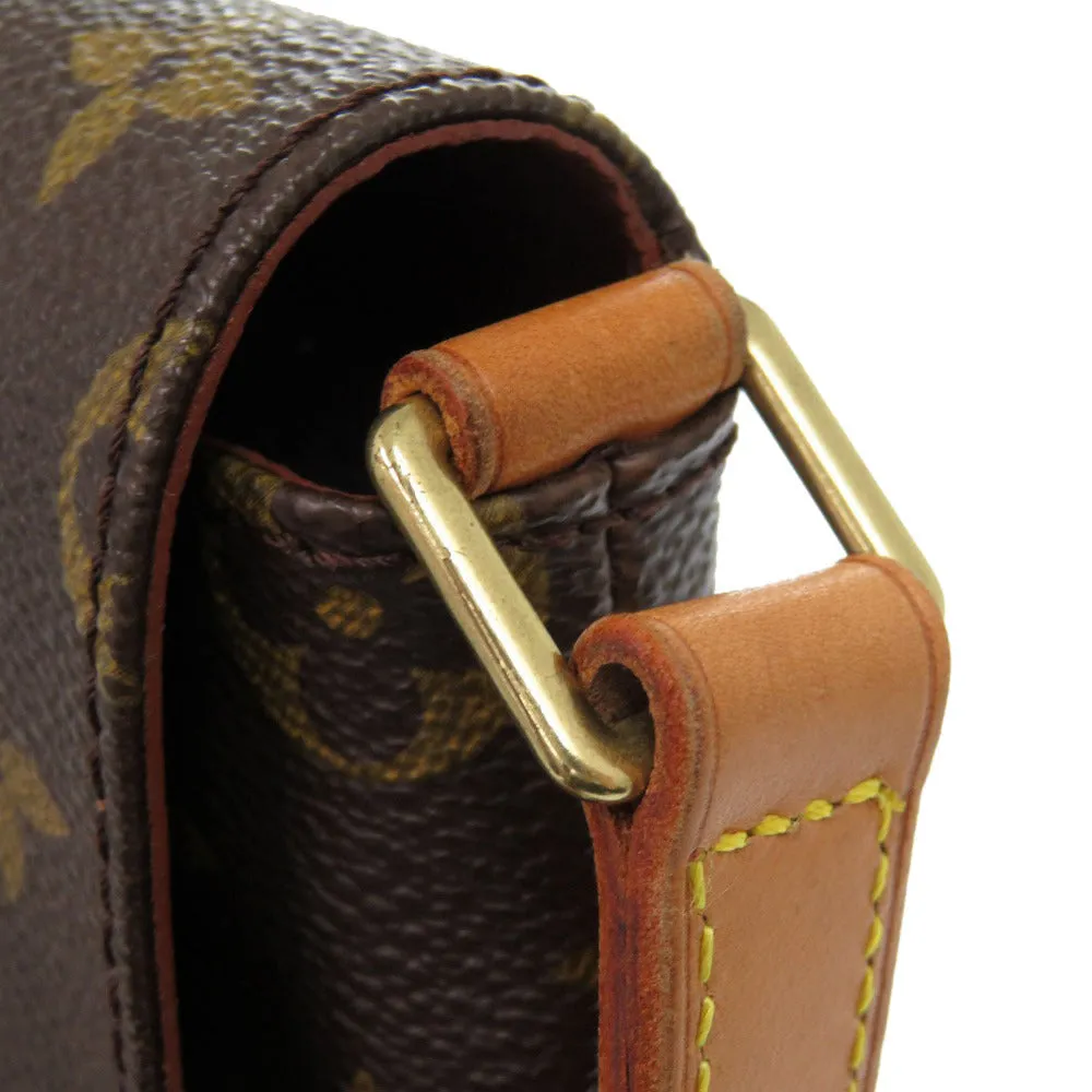 LOUIS VUITTON Shoulder Bag M51257 Monogram canvas Brown Monogram Musette Tango Short Strap