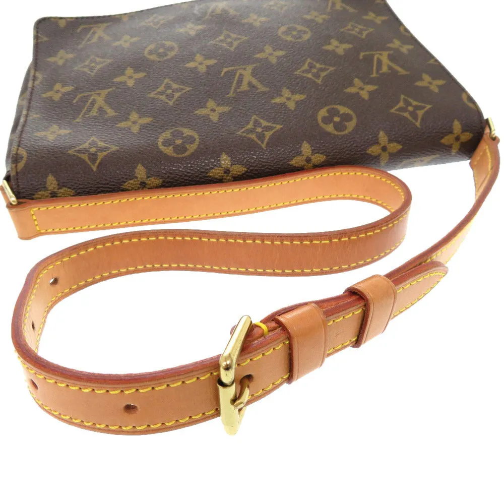 LOUIS VUITTON Shoulder Bag M51257 Monogram canvas Brown Monogram Musette Tango Short Strap