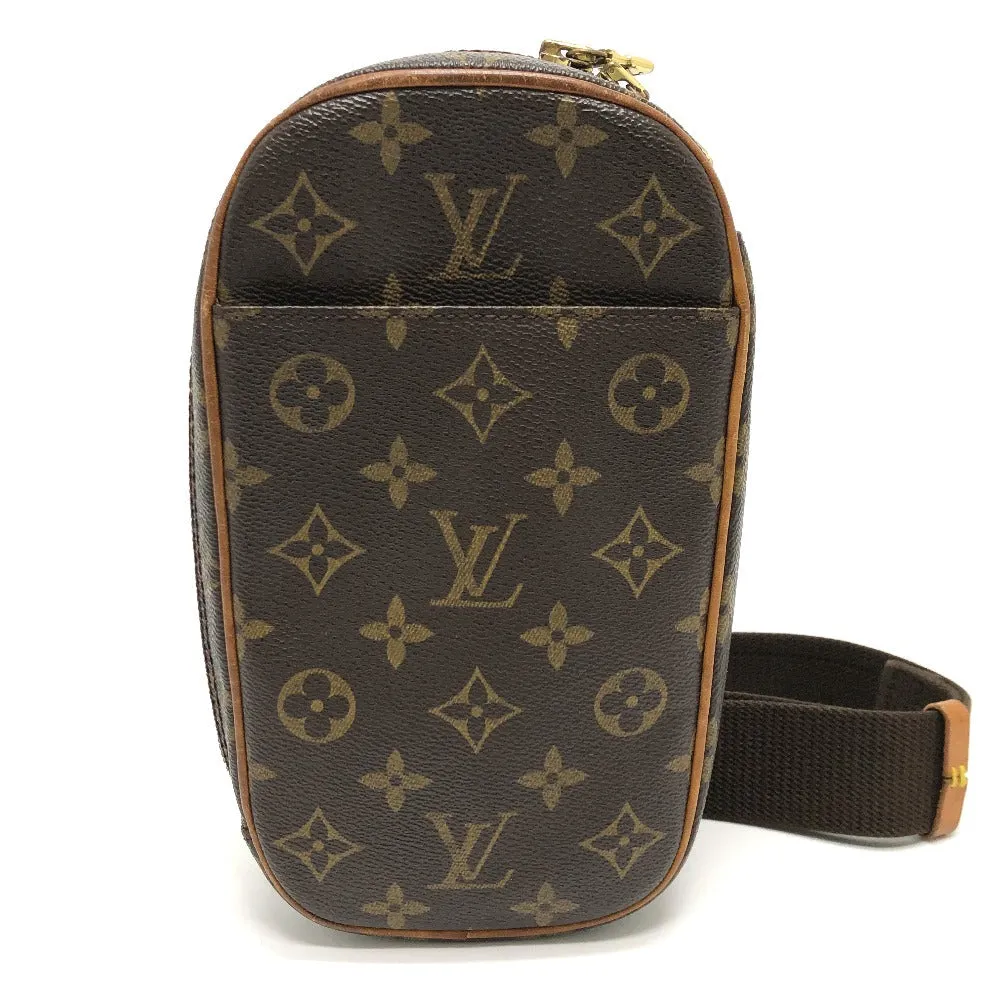 LOUIS VUITTON Shoulder Bag M51870 Monogram canvas Brown Monogram Pochette Gange