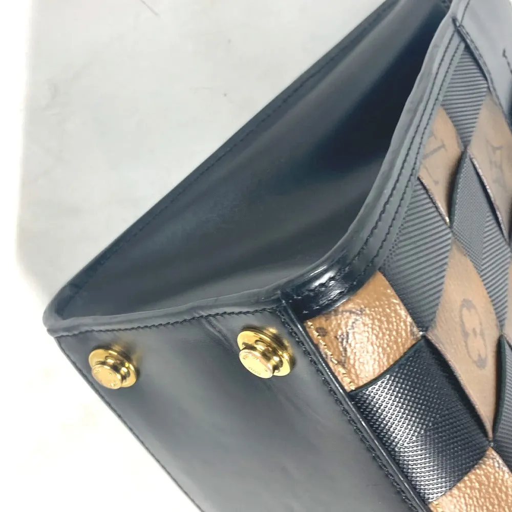 LOUIS VUITTON Shoulder Bag M53252 leather Brown Monogram reverse City Steamer PM