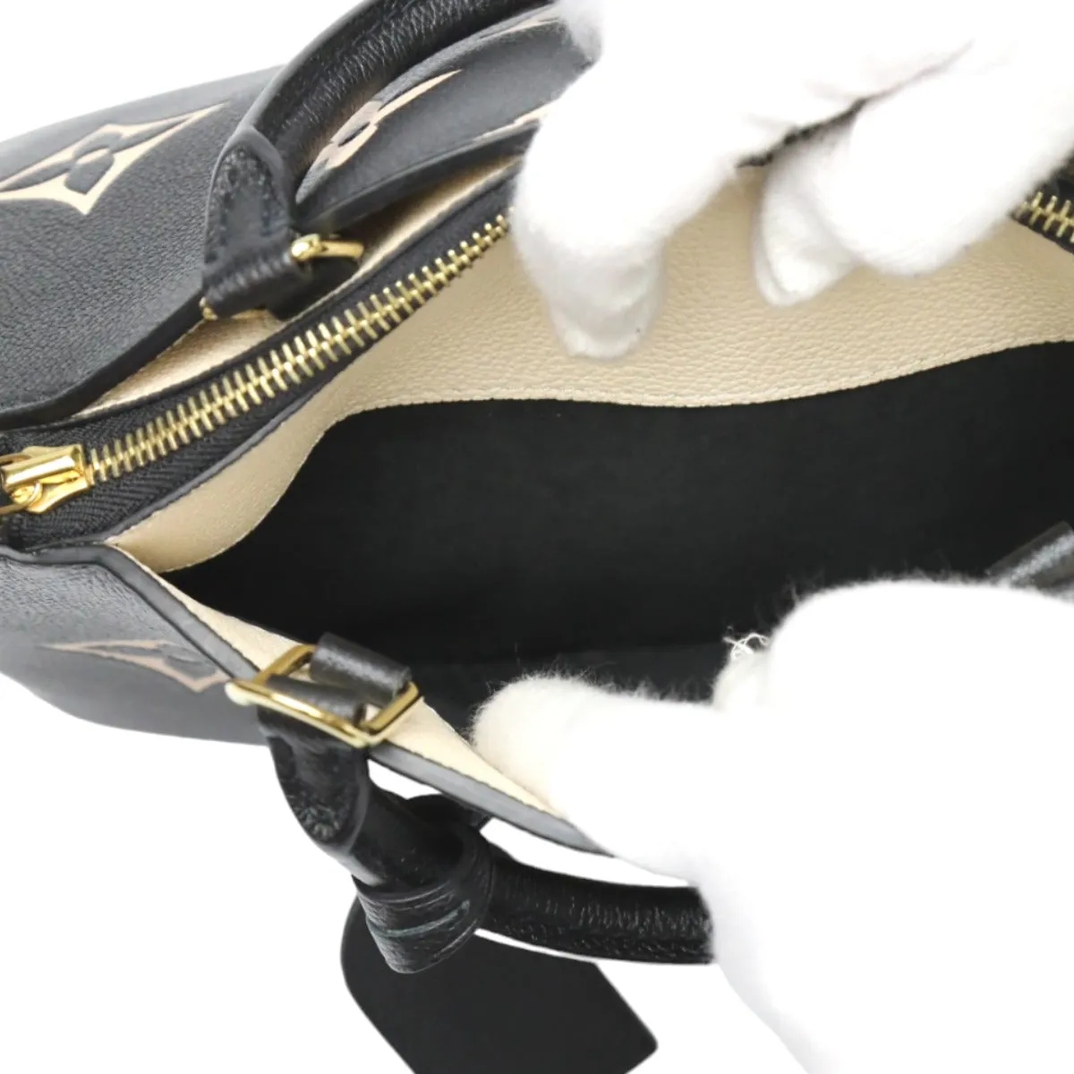 LOUIS VUITTON Shoulder Bag M58913 Monogram Ann Platt black 2WAY bag Ann Platt Petit Palais PM Women Used