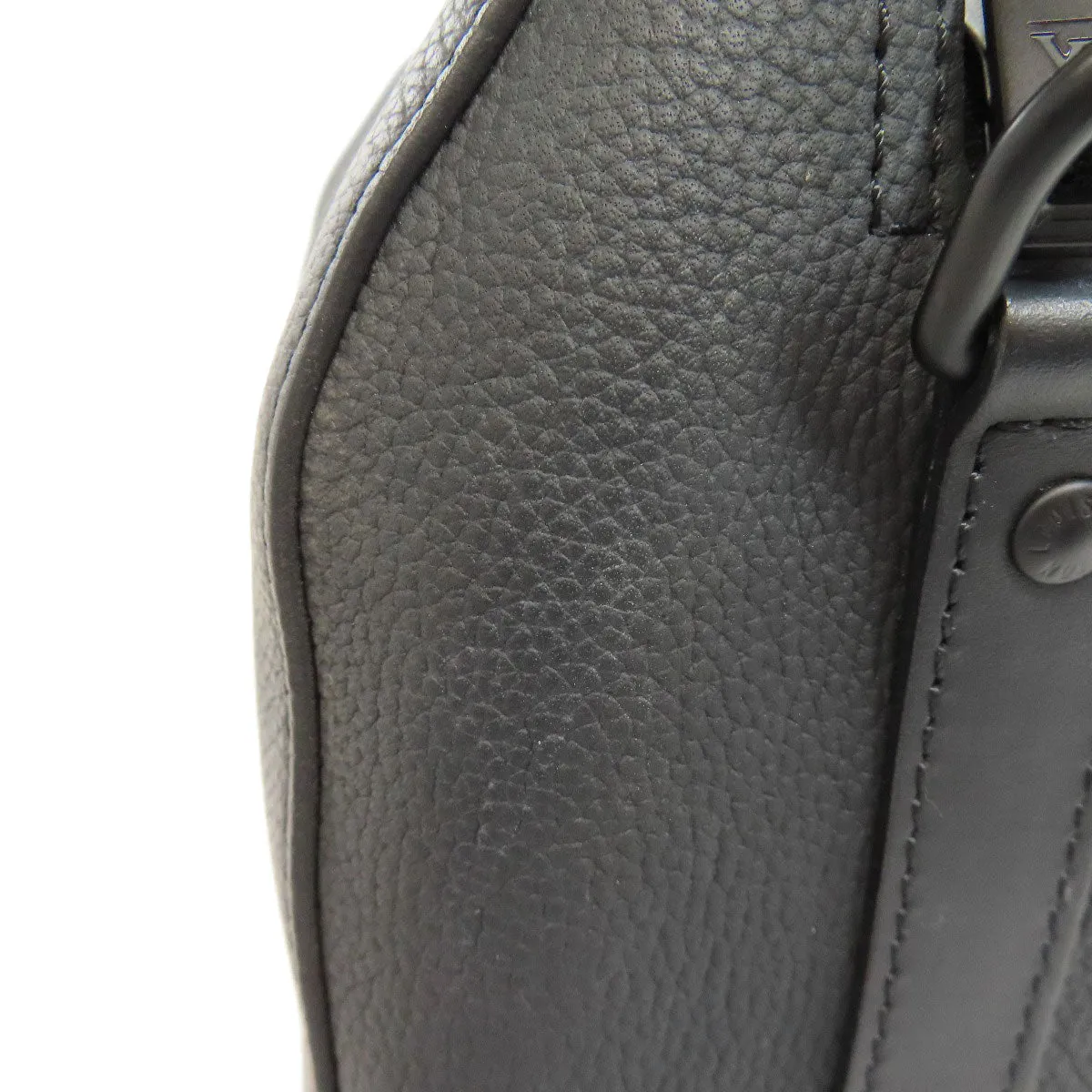 LOUIS VUITTON Shoulder Bag M59255 Calfskin black City Keepall