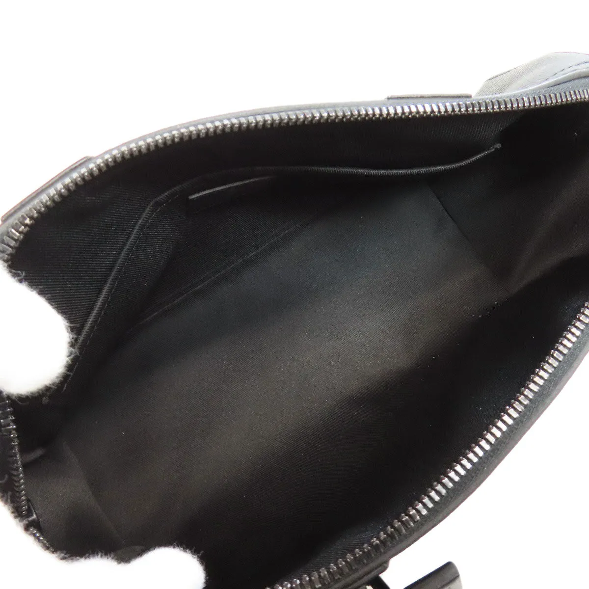 LOUIS VUITTON Shoulder Bag M59255 Calfskin black City Keepall