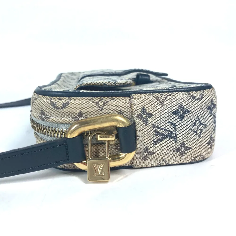 LOUIS VUITTON Shoulder Bag M92004 Monogram mini canvas Navy Monogram mini Juliet MM Women Used