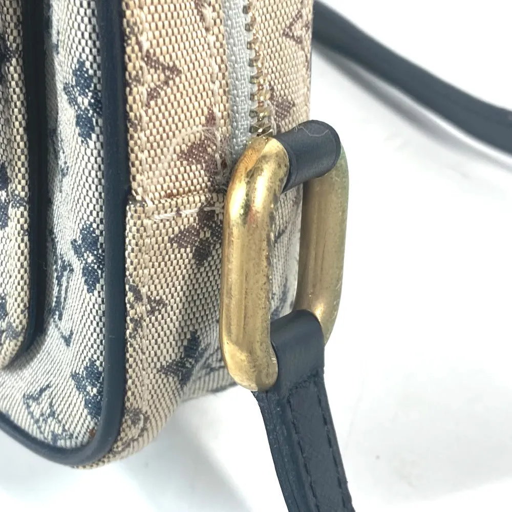 LOUIS VUITTON Shoulder Bag M92004 Monogram mini canvas Navy Monogram mini Juliet MM Women Used