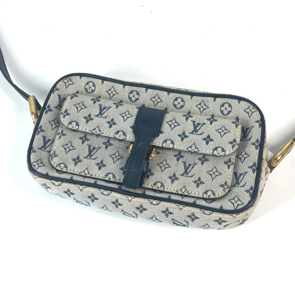 LOUIS VUITTON Shoulder Bag M92004 Monogram mini canvas Navy Monogram mini Juliet MM Women Used
