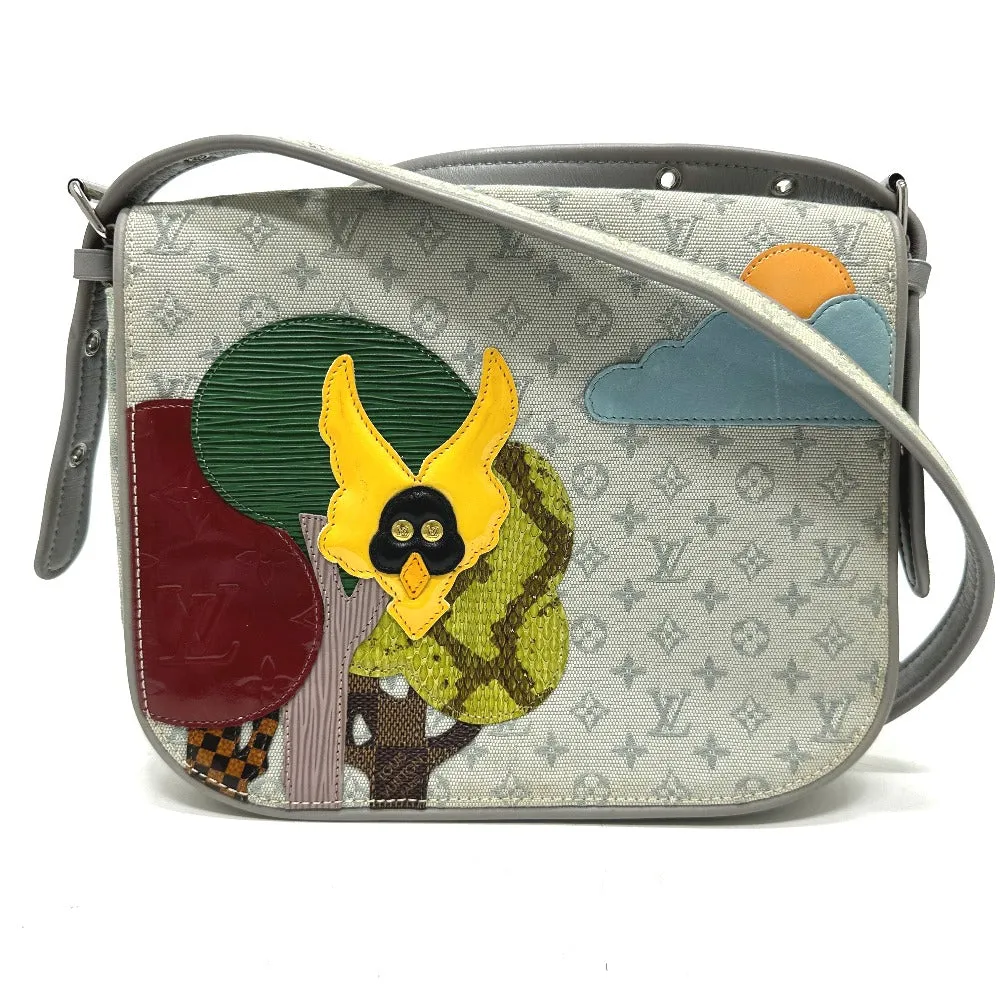 LOUIS VUITTON Shoulder Bag M92279 Monogram mini canvas gray Monogram mini Conte Def Musette Women Used