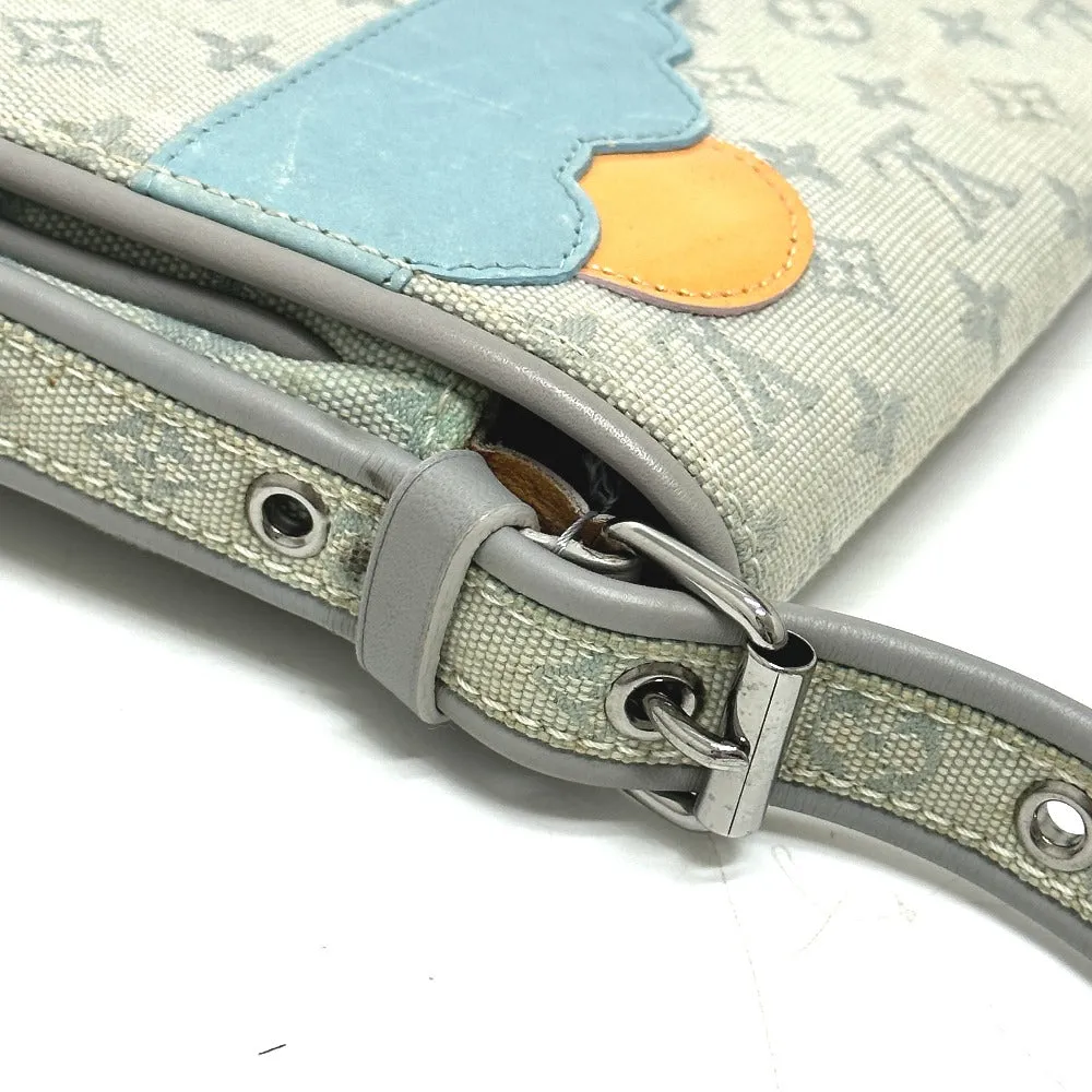 LOUIS VUITTON Shoulder Bag M92279 Monogram mini canvas gray Monogram mini Conte Def Musette Women Used