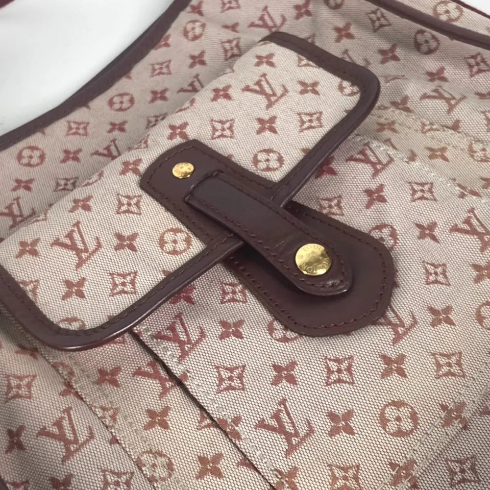 LOUIS VUITTON Shoulder Bag M92321 Monogram mini canvas Red Monogram mini Buzas Marie Kate