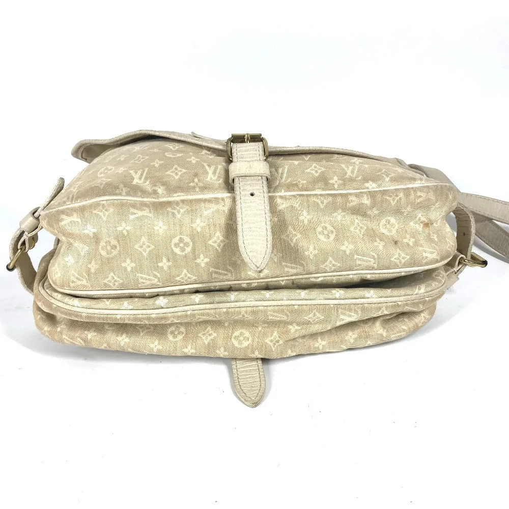 LOUIS VUITTON Shoulder Bag M95314 Monogram Mini-LinCanvas beige Monogram mini run Saumur 30