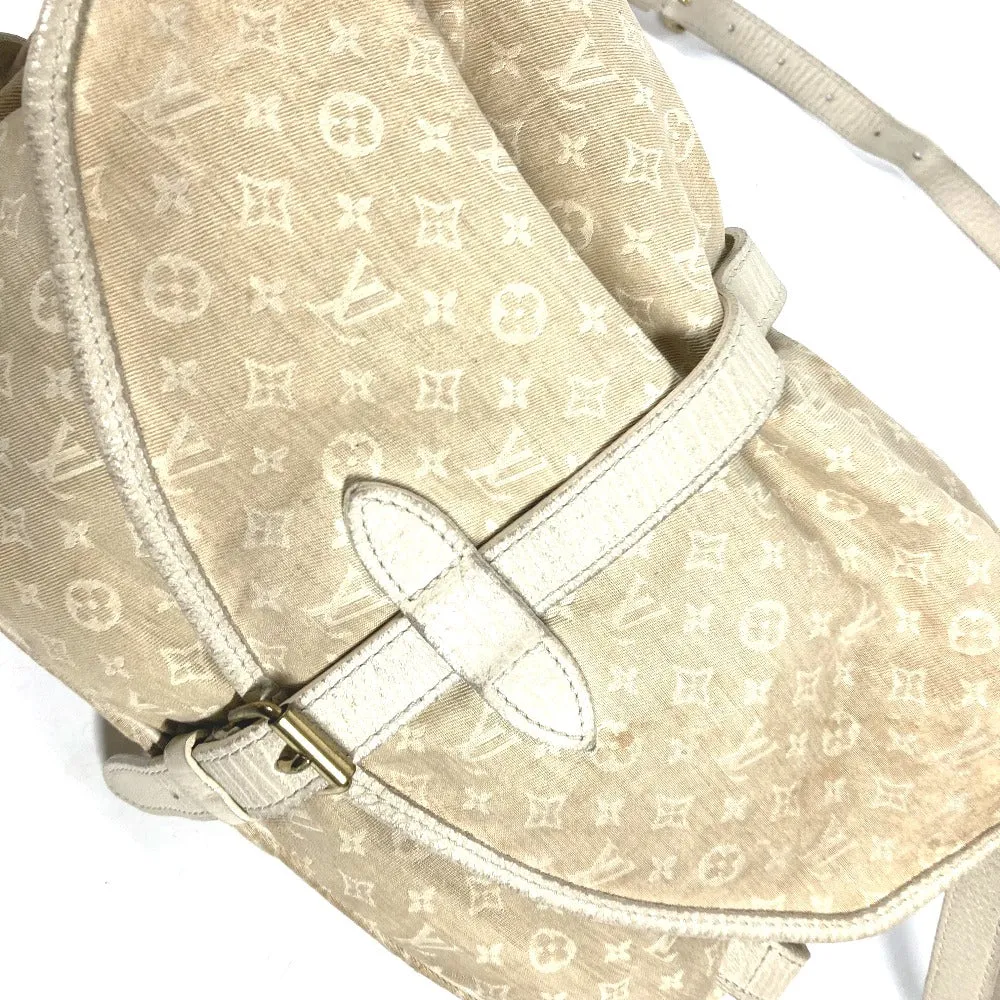 LOUIS VUITTON Shoulder Bag M95314 Monogram Mini-LinCanvas beige Monogram mini run Saumur 30
