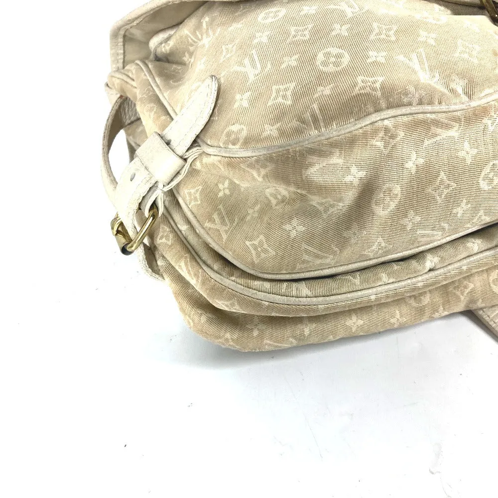 LOUIS VUITTON Shoulder Bag M95314 Monogram Mini-LinCanvas beige Monogram mini run Saumur 30