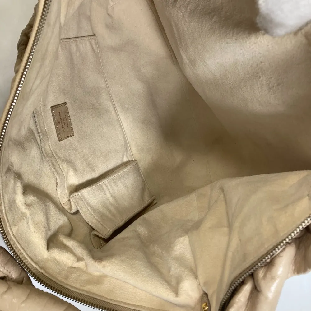 LOUIS VUITTON Shoulder Bag M95423 leather beige Monogram Olympe Nimbs GM