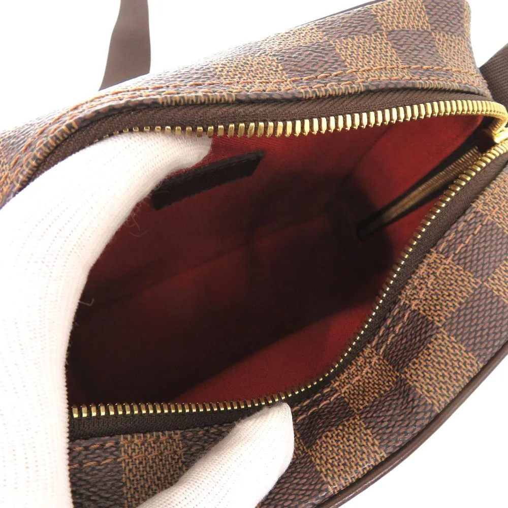 LOUIS VUITTON Shoulder Bag N41442 Damier canvas Brown Damier Olaf PM unisex(Unisex) Used