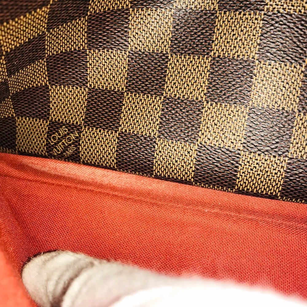 LOUIS VUITTON Shoulder Bag N45255 Damier canvas Brown Cross body Naviglio