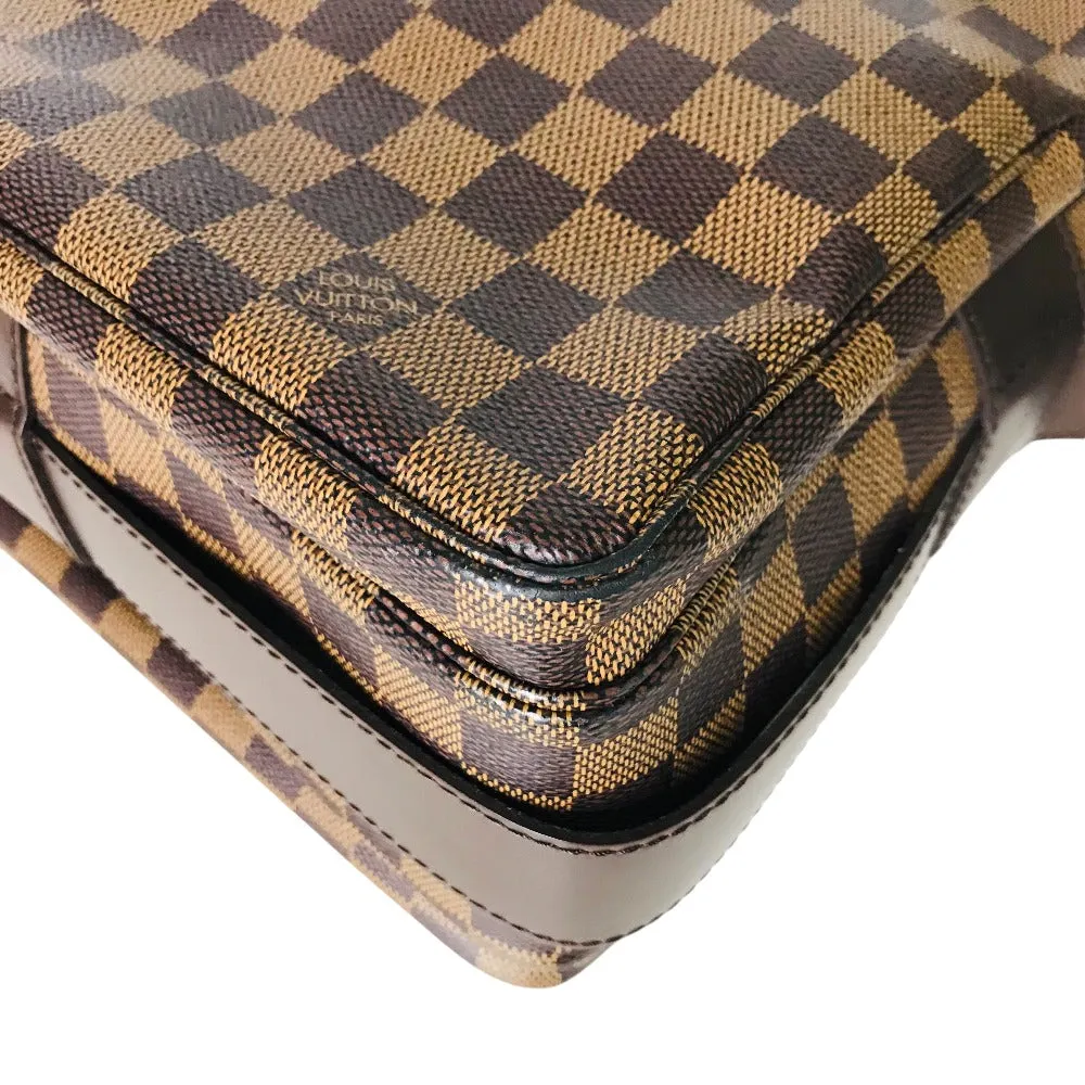 LOUIS VUITTON Shoulder Bag N45255 Damier canvas Brown Cross body Naviglio