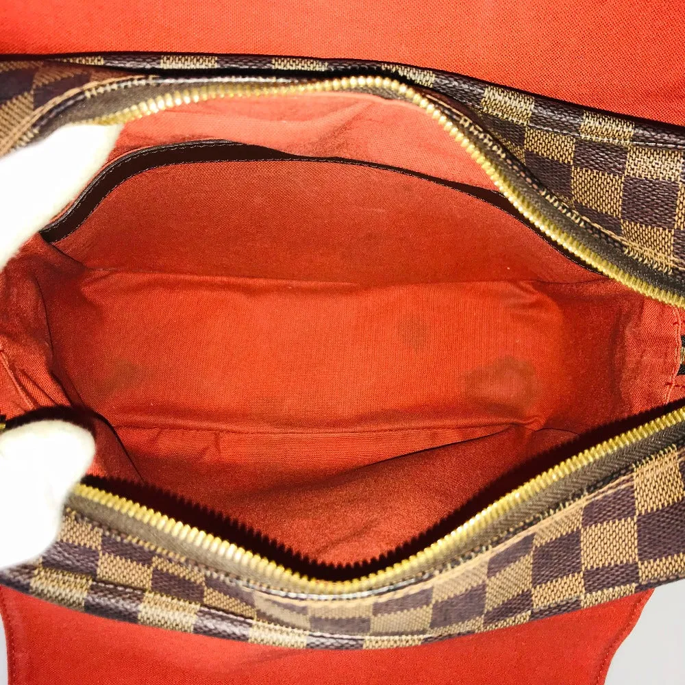 LOUIS VUITTON Shoulder Bag N45255 Damier canvas Brown Cross body Naviglio