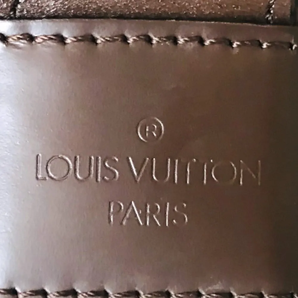 LOUIS VUITTON Shoulder Bag N45255 Damier canvas Brown Cross body Naviglio