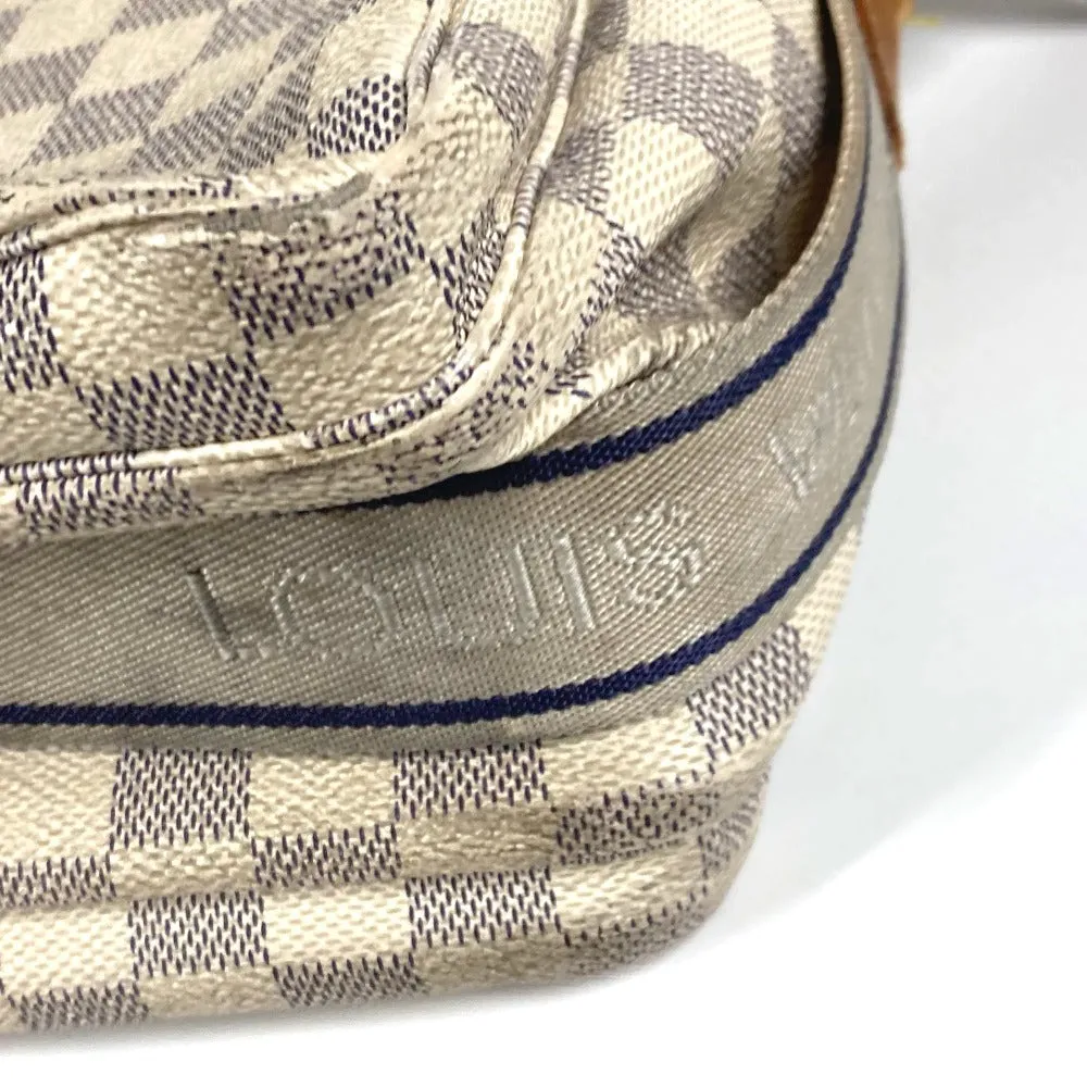 LOUIS VUITTON Shoulder Bag N51189 Damier Azur Canvas white Damier Azur Naviglio